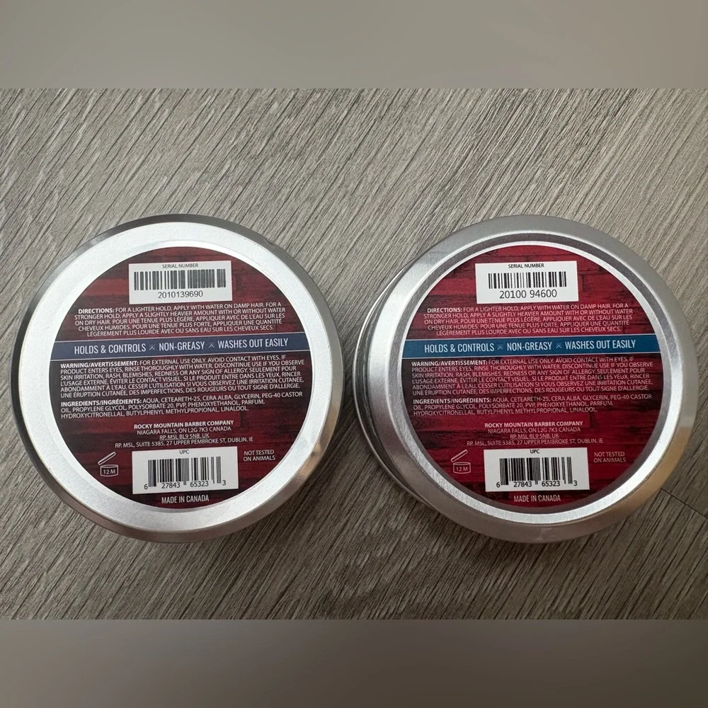 Rocky Mountain Barber Company Pomade